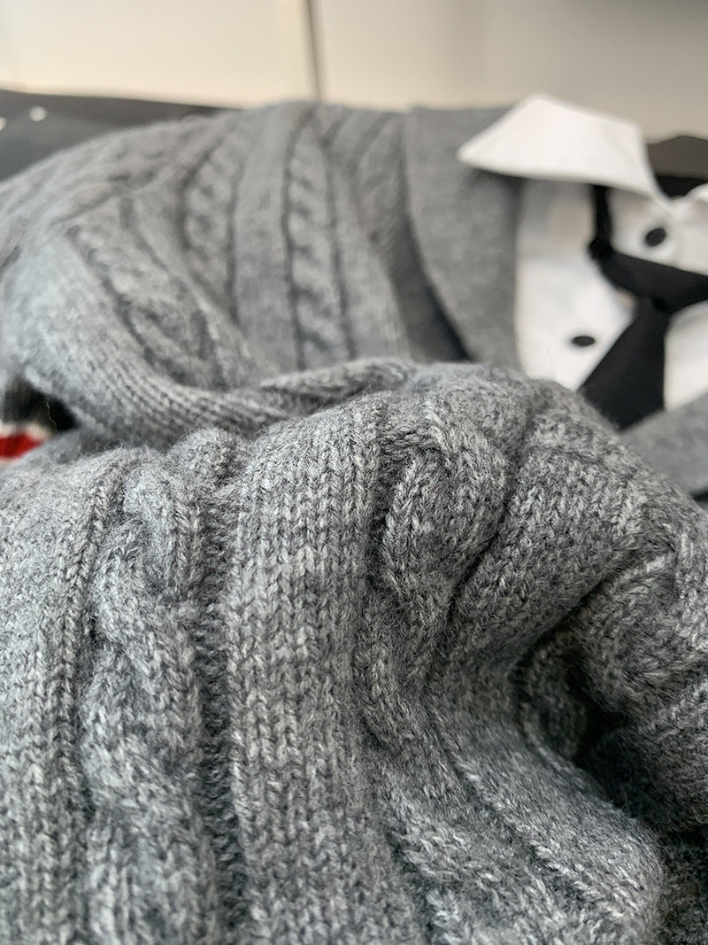 2025 Knitted cardigan