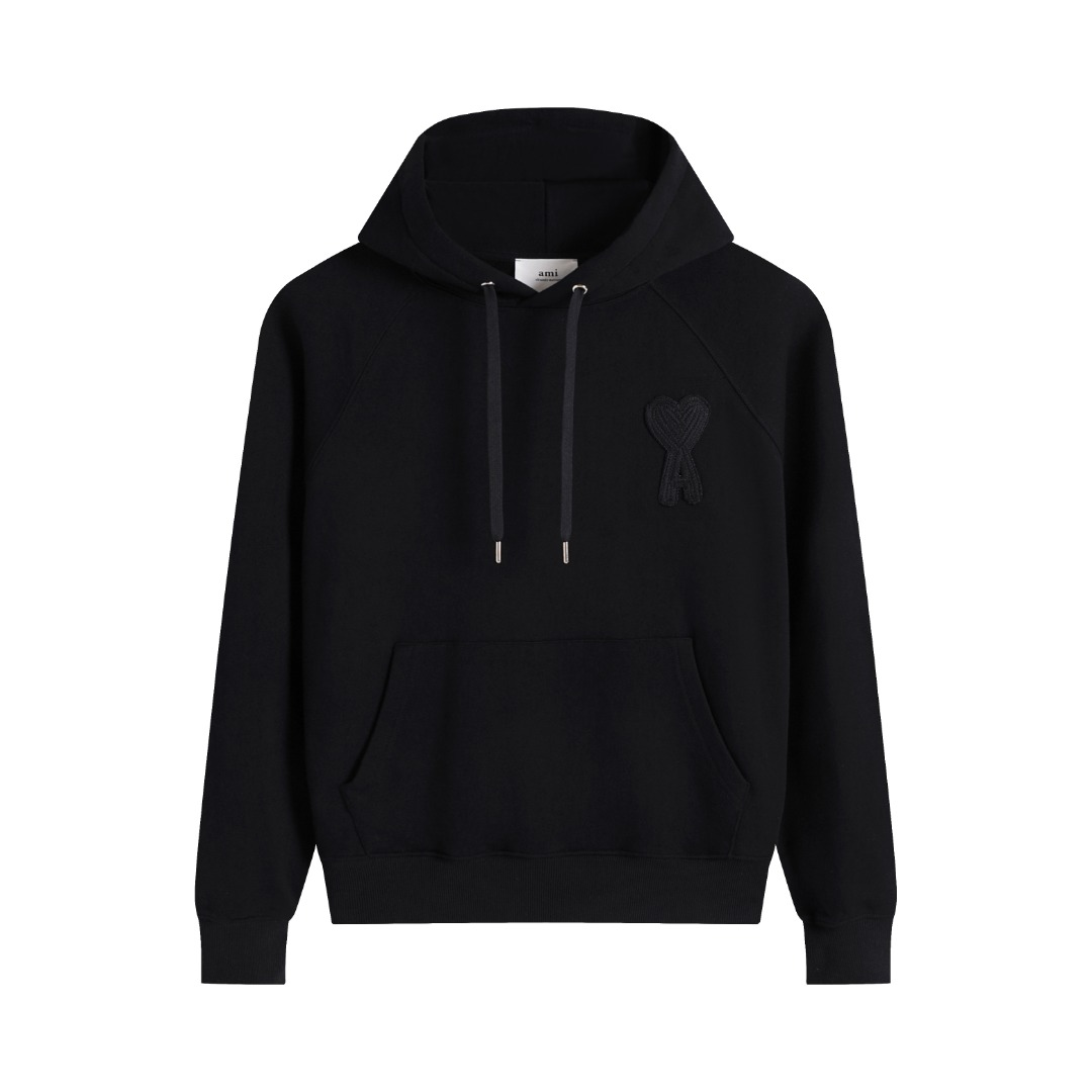 AMI PARIS cotton hoodie