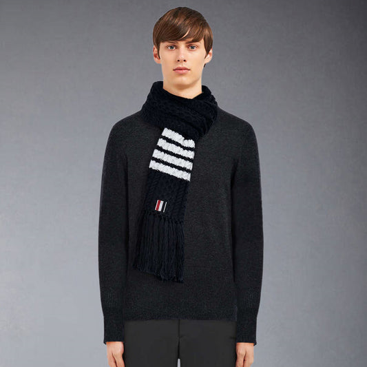 2025  Twisted scarf for men and women