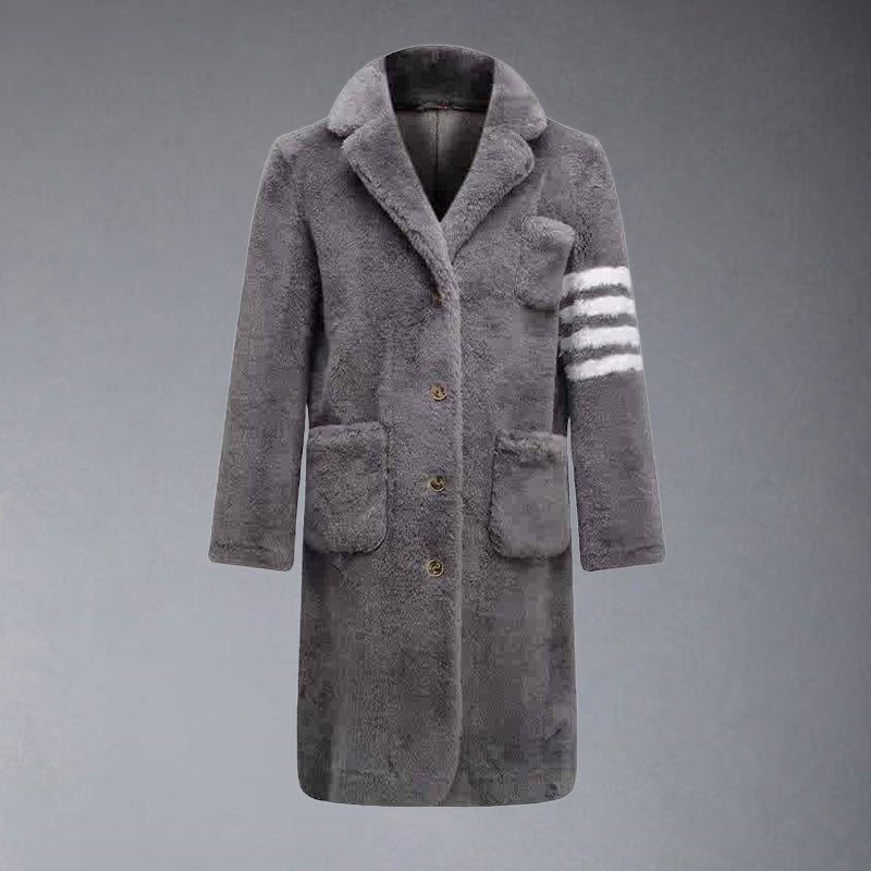 2025 Sheep wool long coat