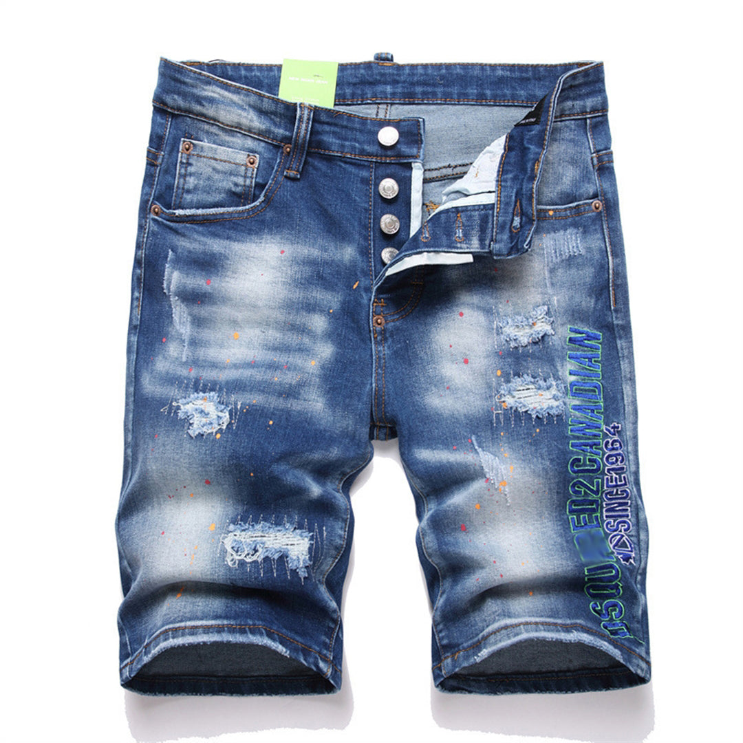 DSQ2 Short Jeans Ripped