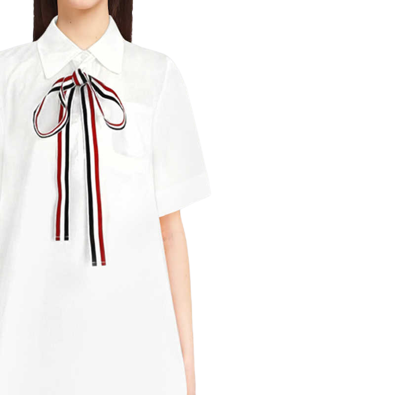 2025  Bow Shirt Dress