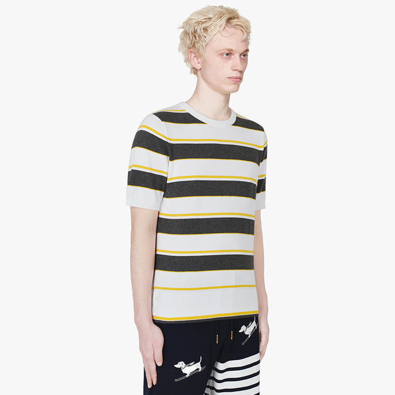 striped cotton T-shirt