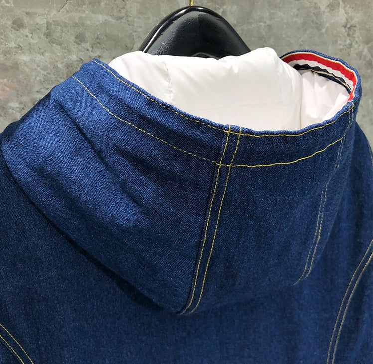 2025  Top-quality denim down jackets