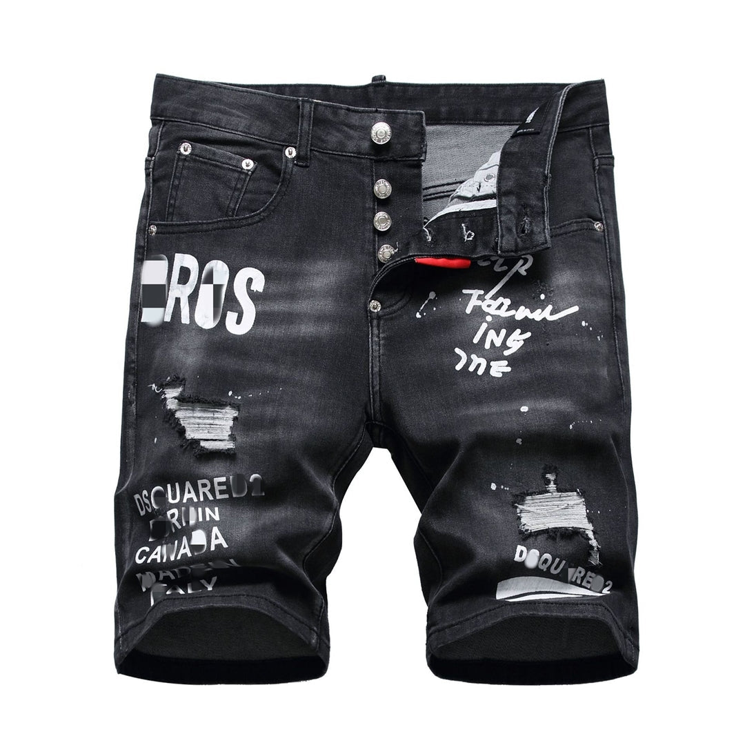 DSQ2 Short Jeans Ripped