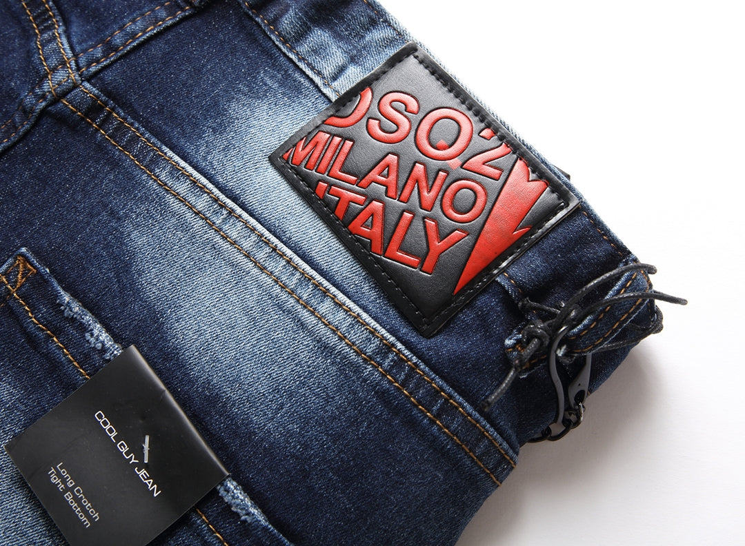 DSQ2 Short Jeans Ripped