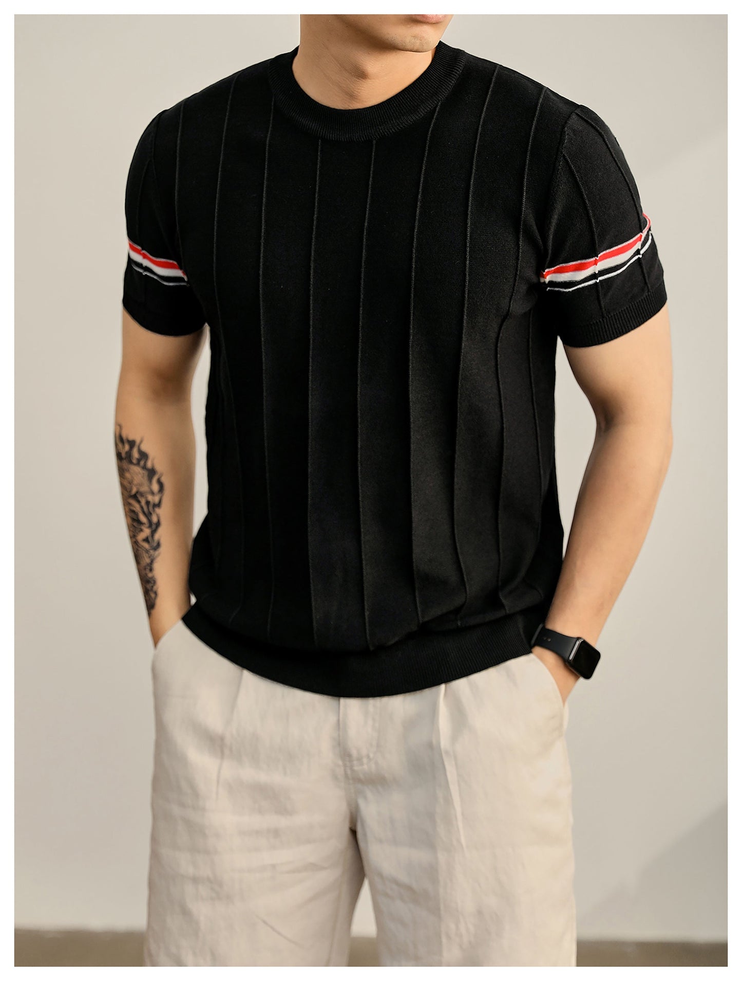 2025  Knitted T-shirt