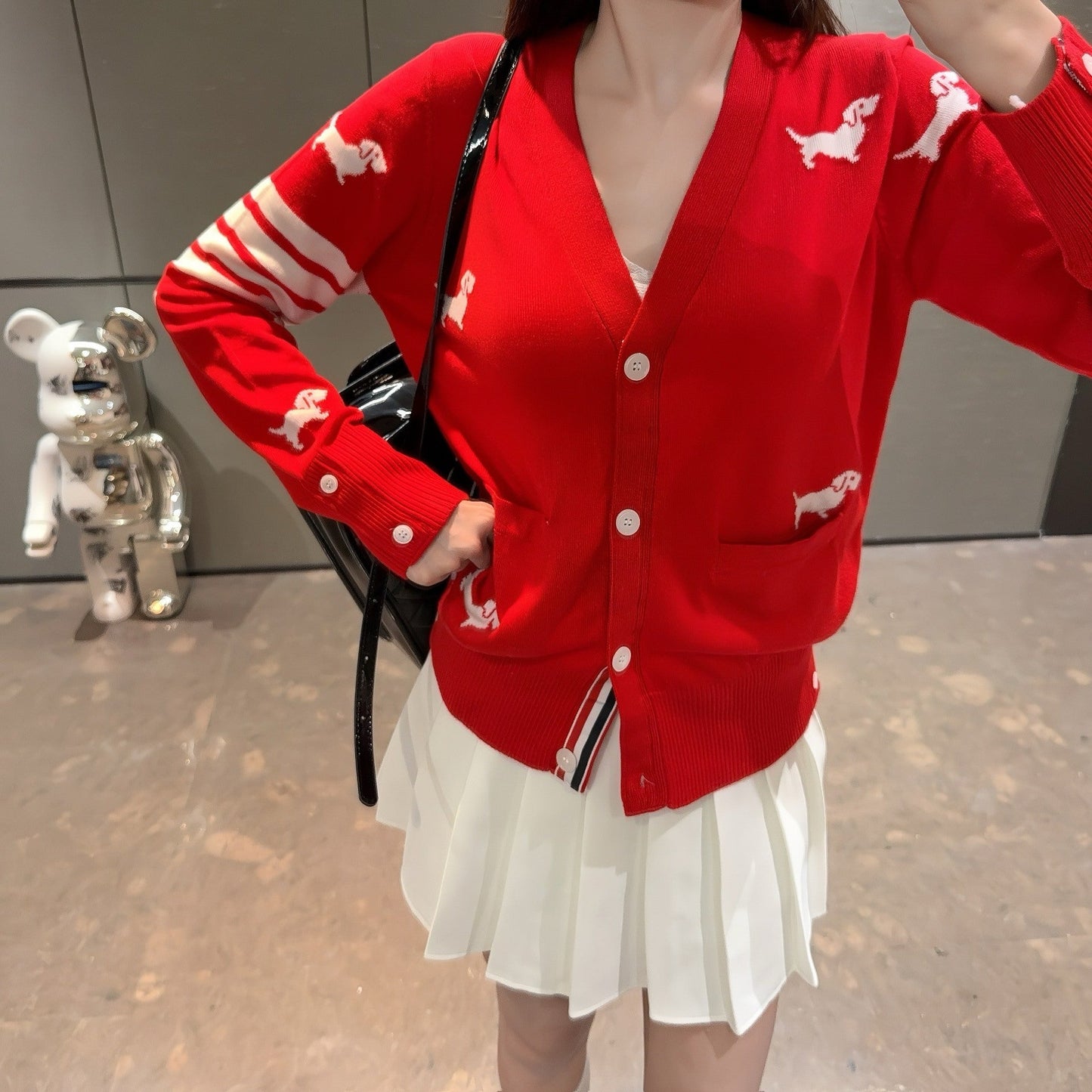 2025 Knitted cardigan