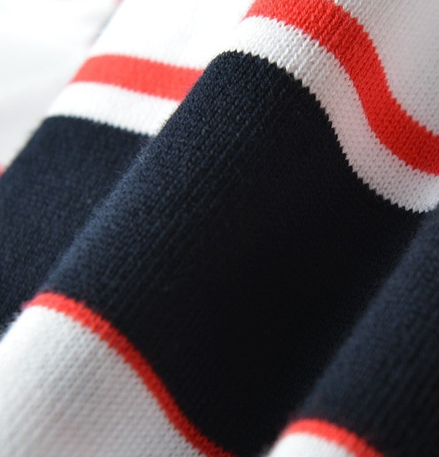 striped cotton T-shirt