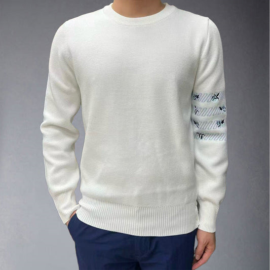 2025 Embroidered sweater