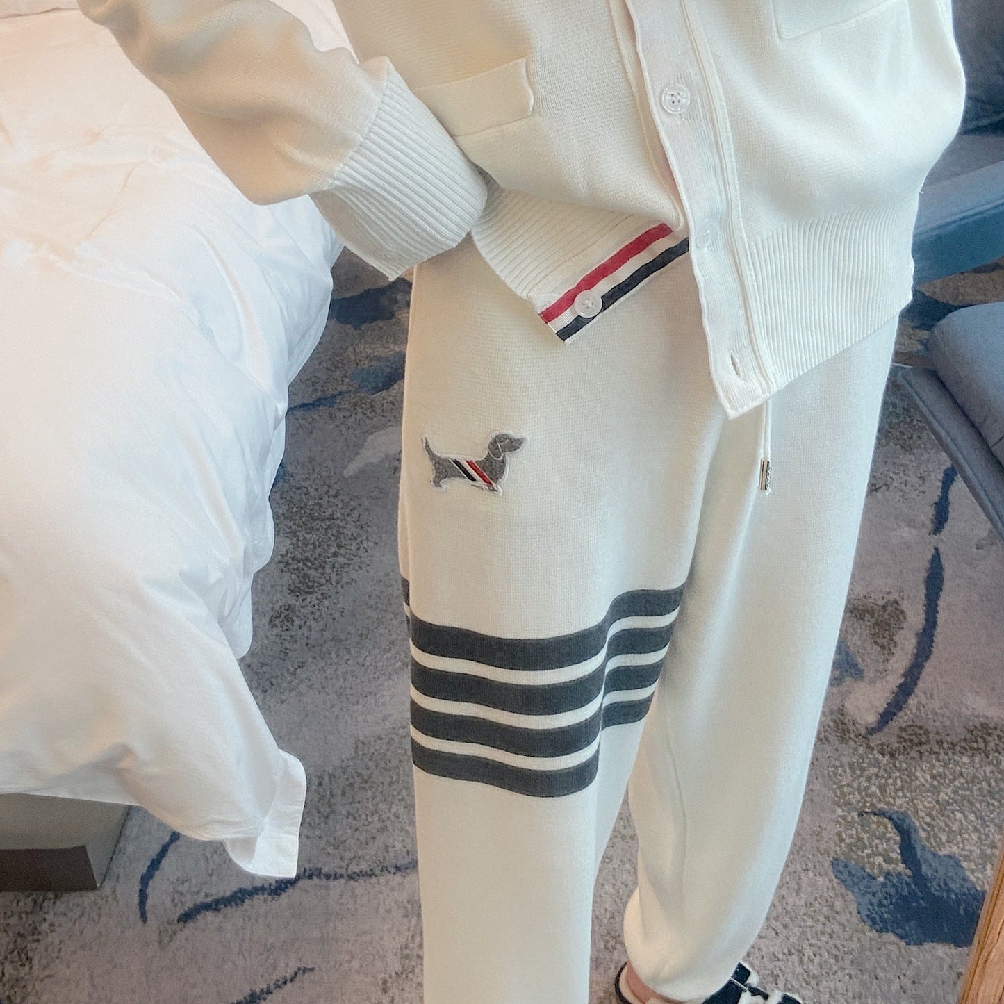 2025 Knitted sports suit