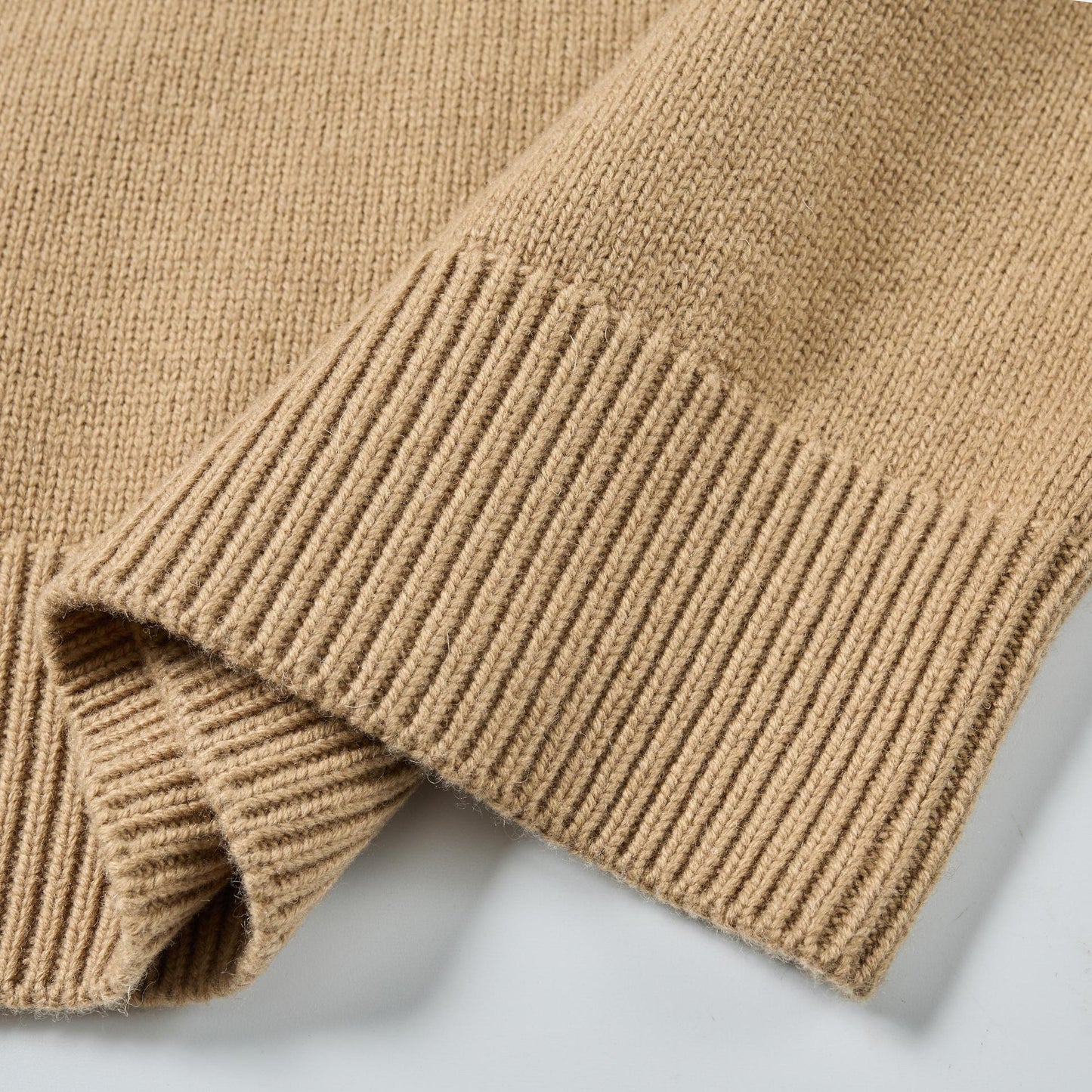 2025  Pullover wool shirt