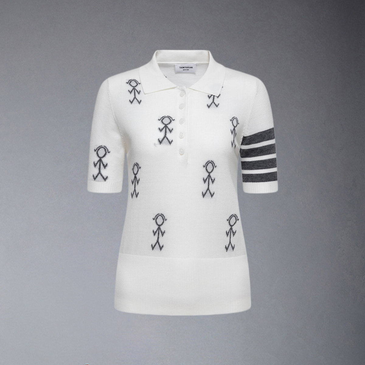 Women Stickman POLO shirt