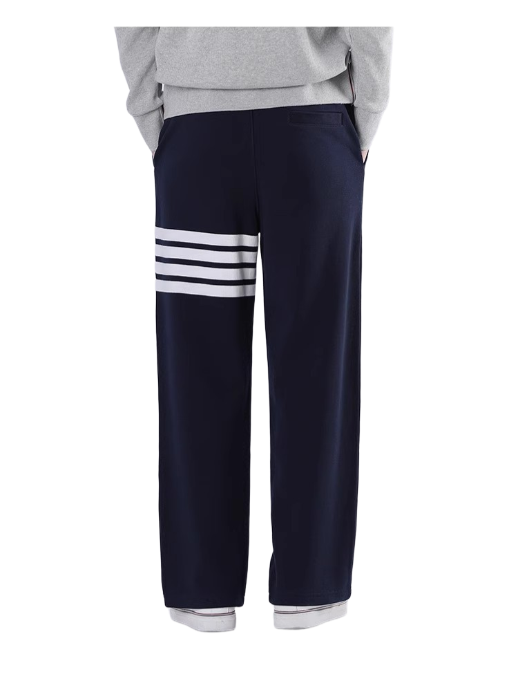 2025ss straight-leg cropped trousers