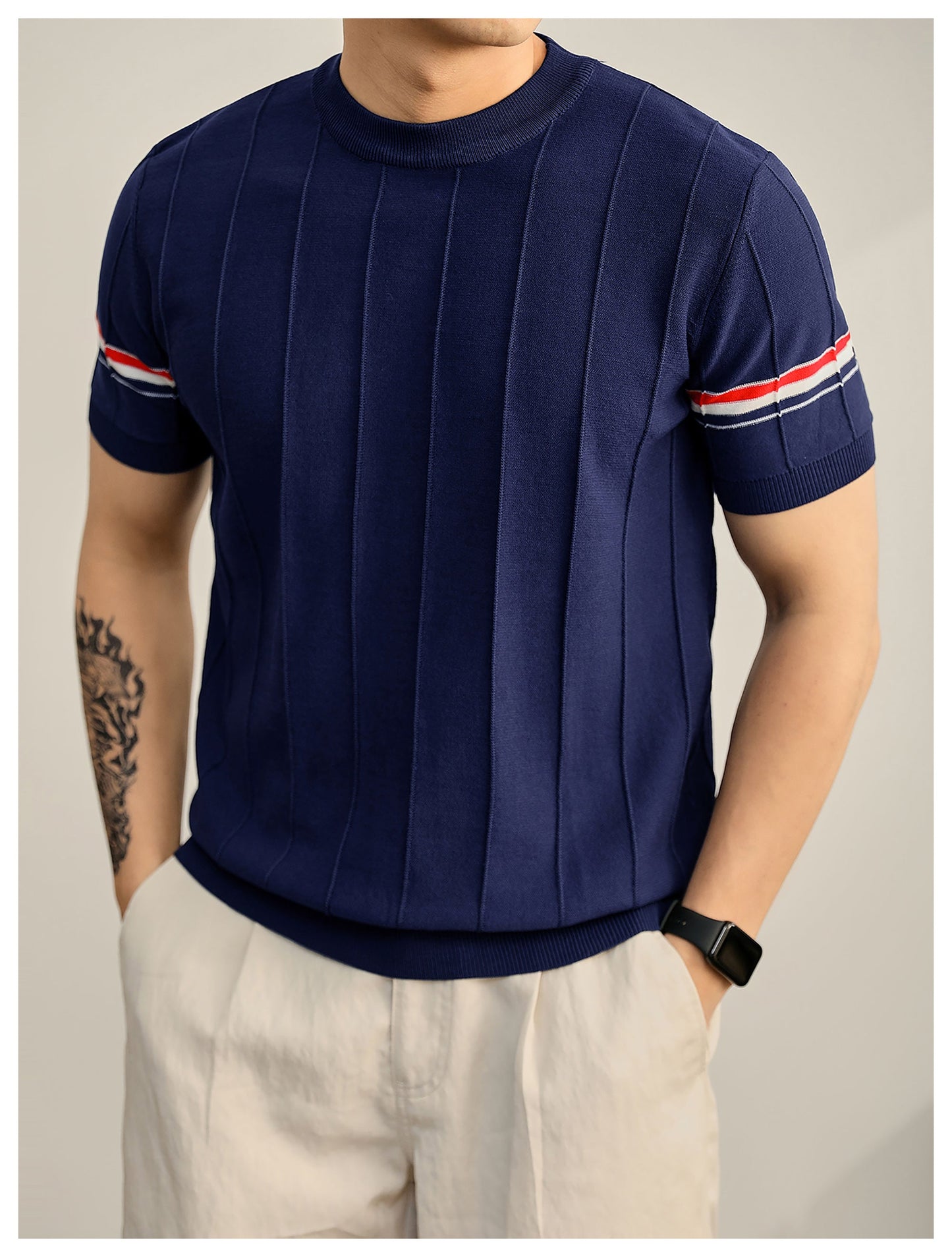 2025  Knitted T-shirt