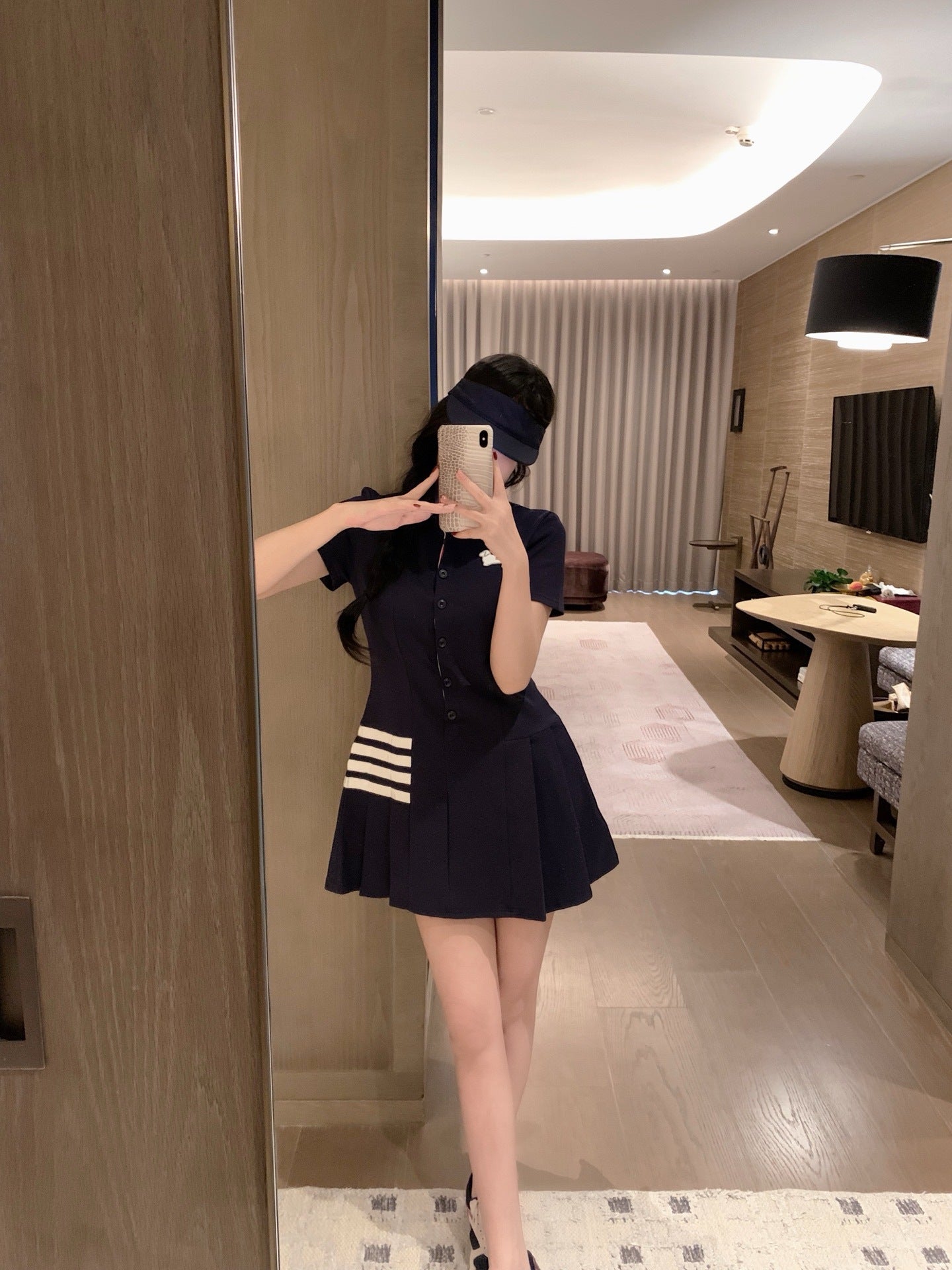 2025 POLO Neck Dress