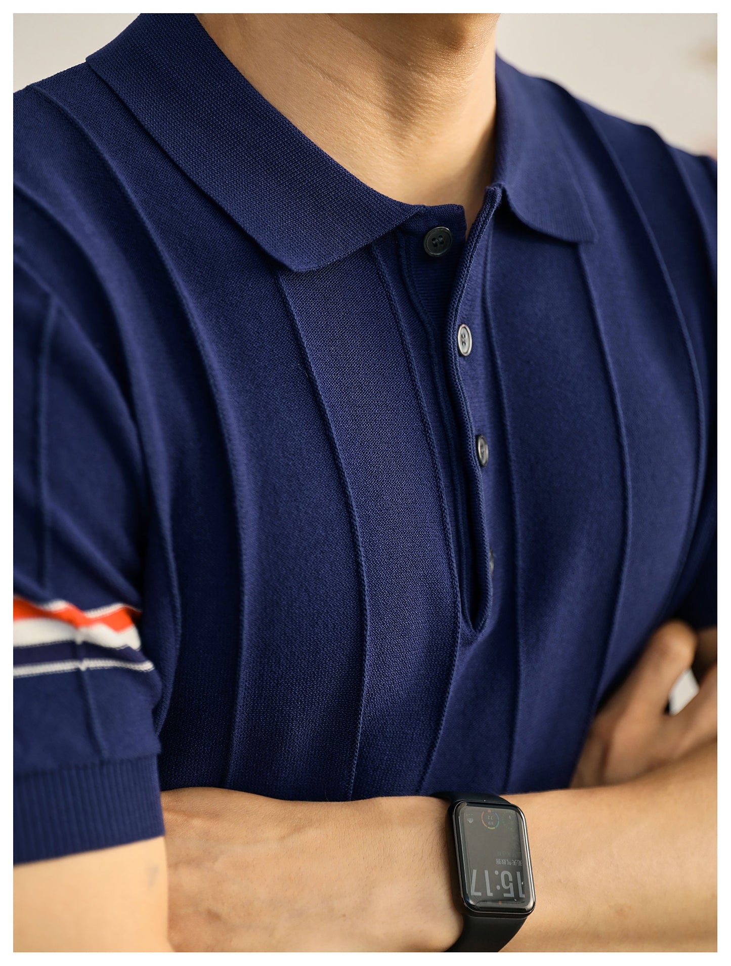 2025  New pure cotton polo shirt