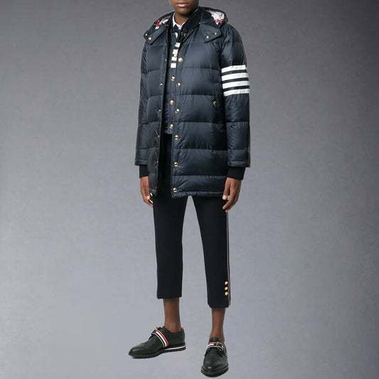 2025 Top-grade mid-length down jacket