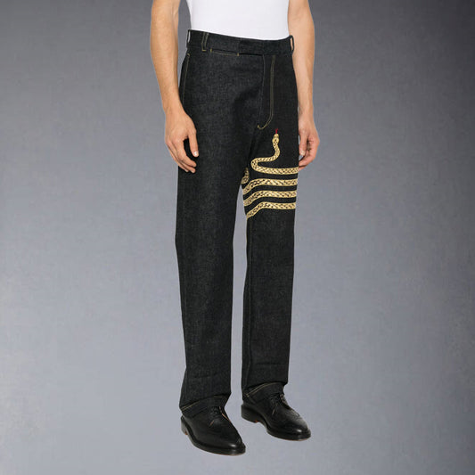 2025ss Embroidered jeans