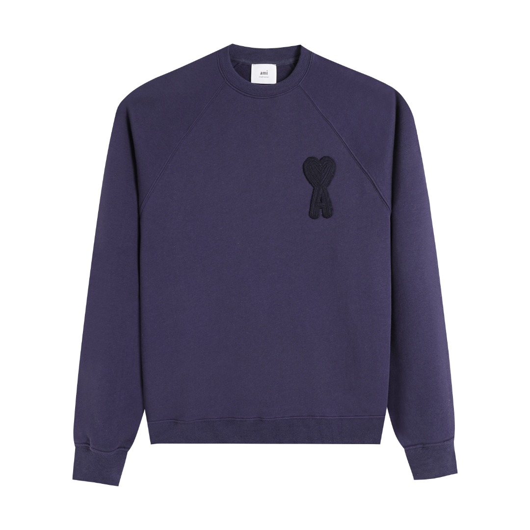 AMI PARIS cotton hoodie