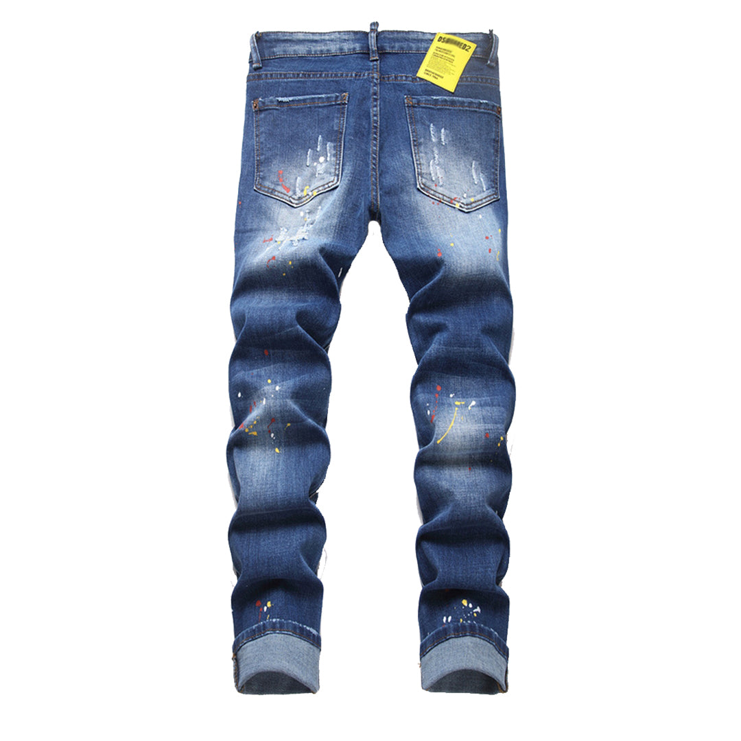 DSQ2 Stamp Ripped jeans
