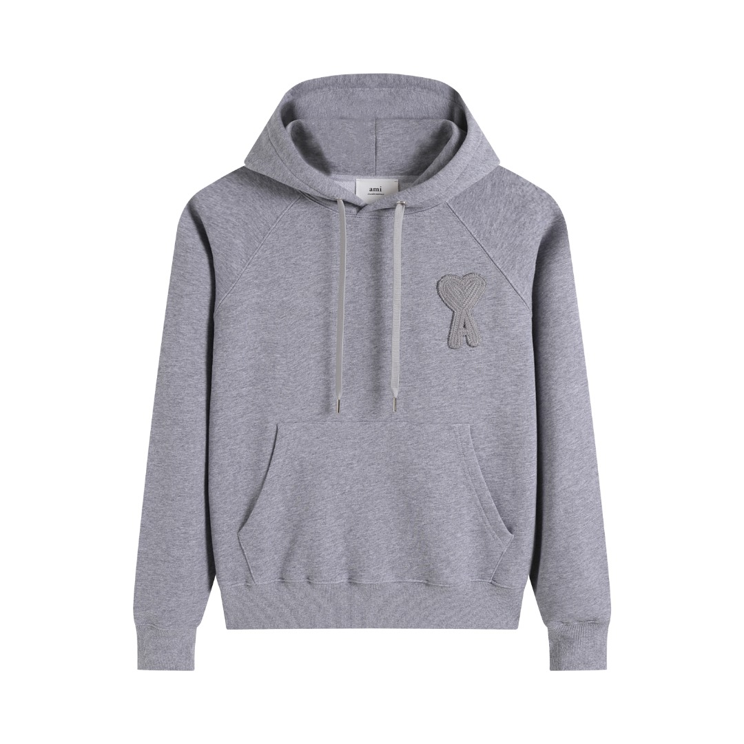 AMI PARIS cotton hoodie