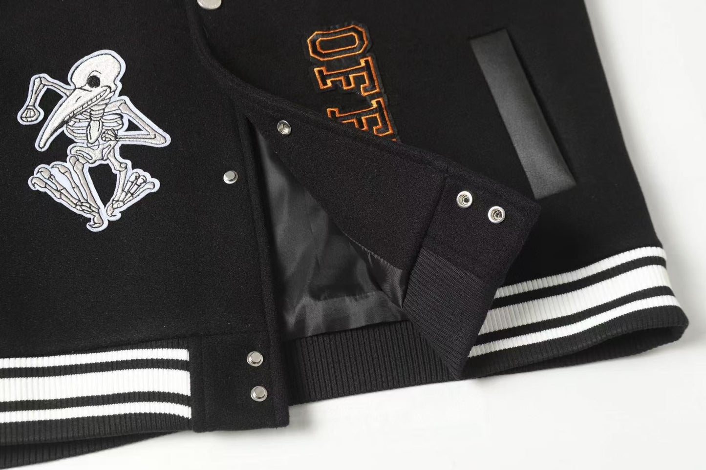 OFF Skeleton Jacket Coat