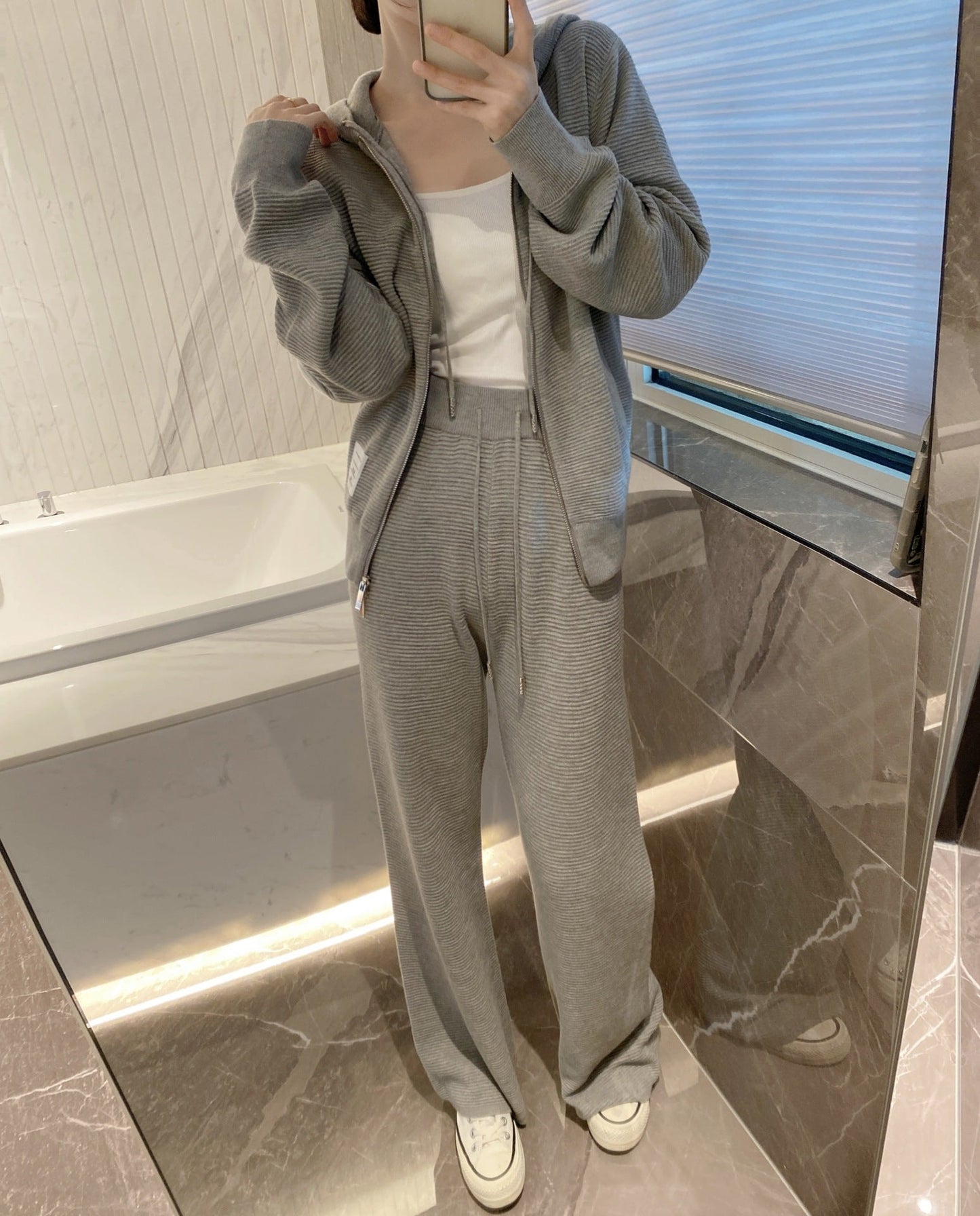 2025 Hoodie + wide-leg pants set