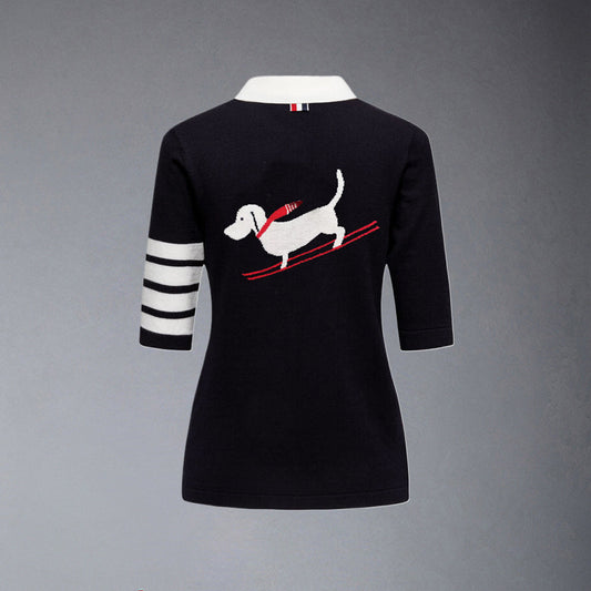 Women puppy POLO shirt