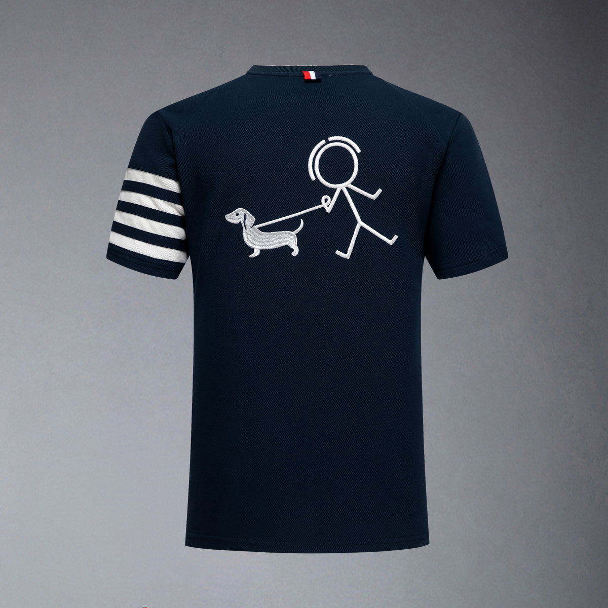 Puppy embroidered T-shirt