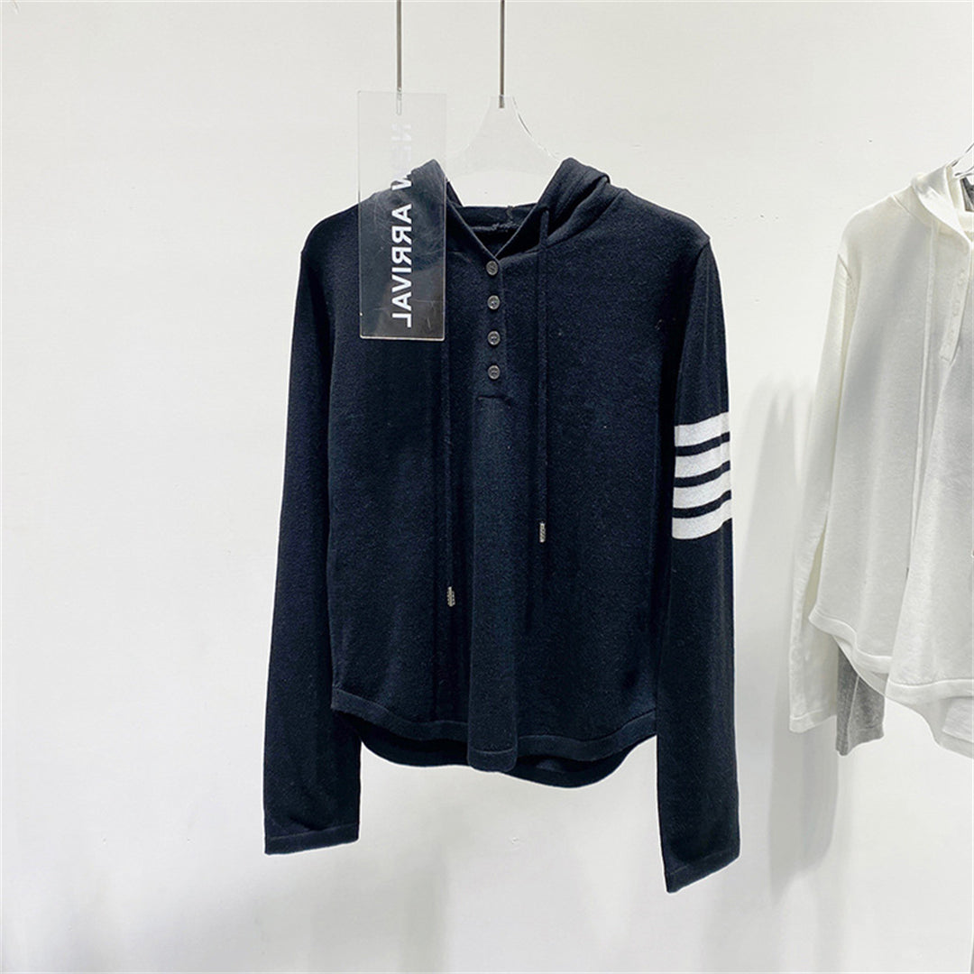 2025  Knitted Hoodie
