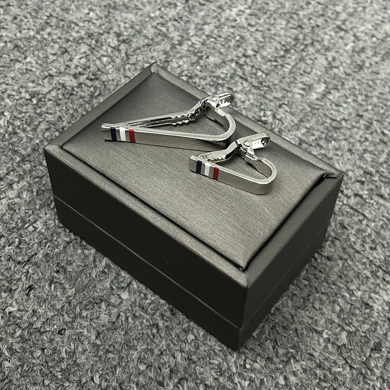 2025Tie clips for men and women