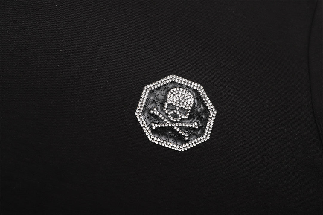 PP Skull T-shirt Shorts Suit