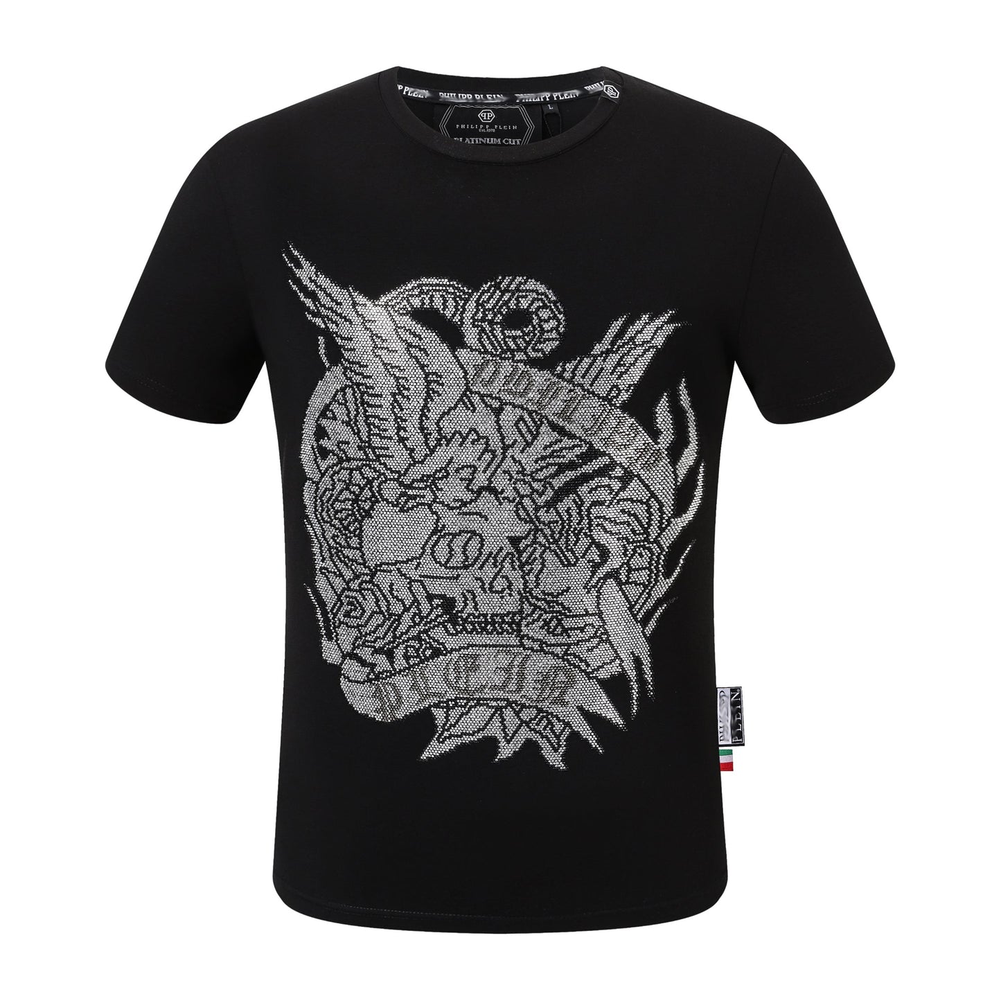 Philip T-shirt crystal tiger head