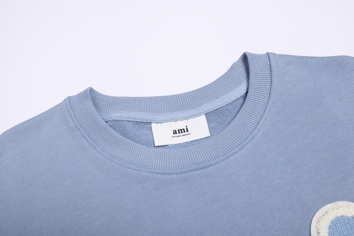 AMI PARIS cotton hoodie