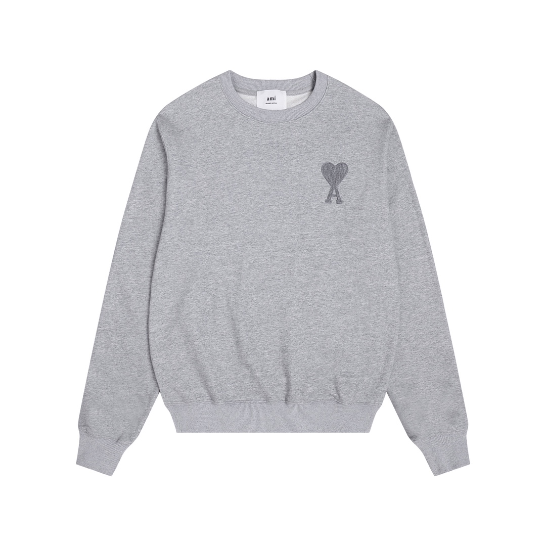 AMI PARIS cotton hoodie