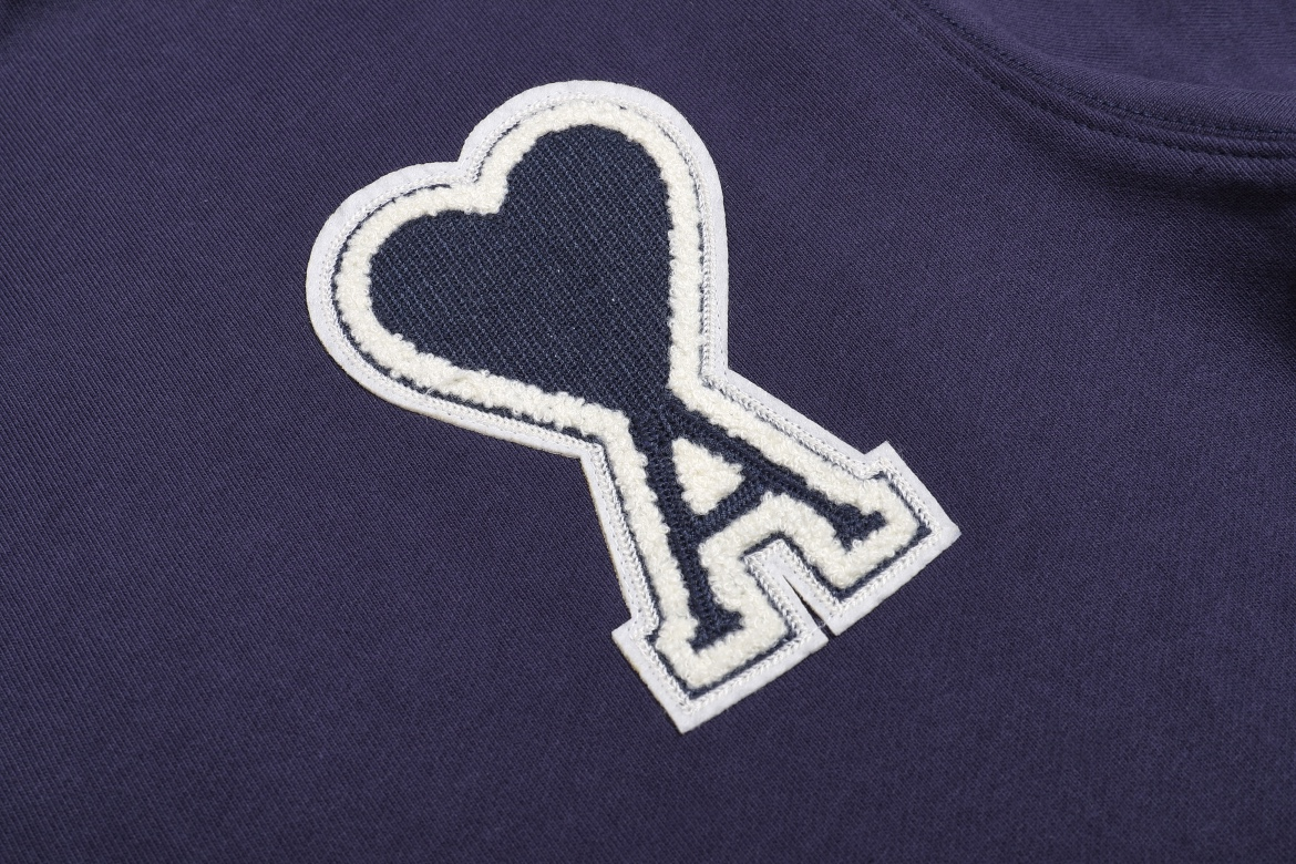 AMI PARIS cotton hoodie