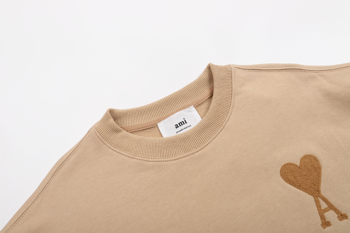 AMI PARIS cotton hoodie