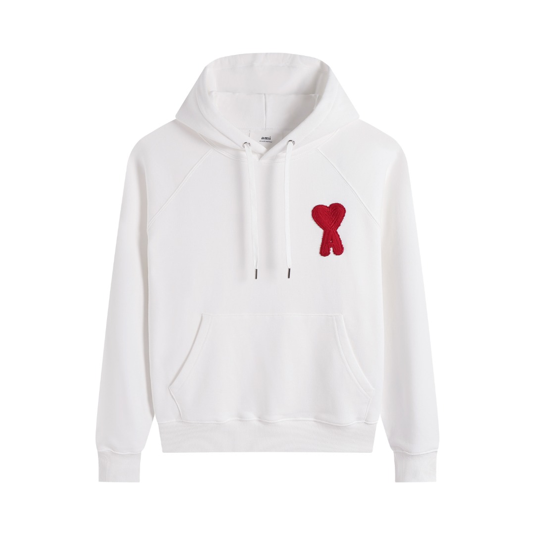 AMI PARIS cotton hoodie