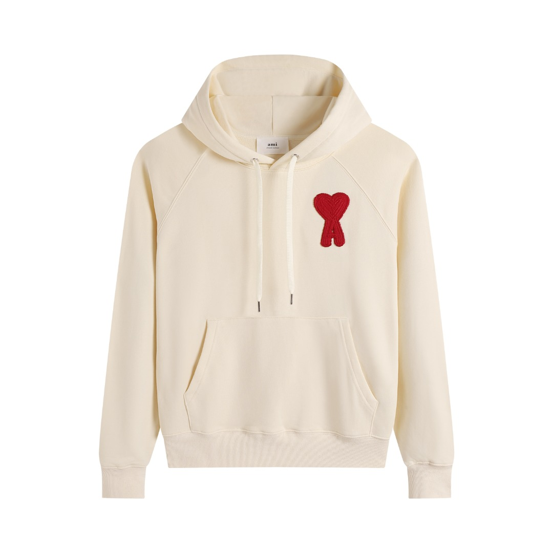 AMI PARIS cotton hoodie