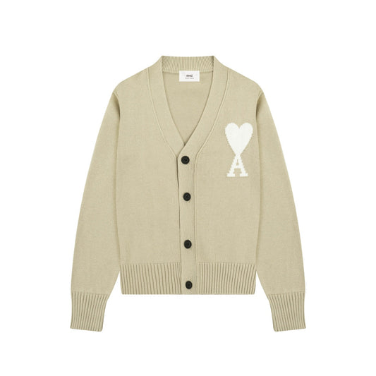 AMI PARIS Cotton and wool sweater