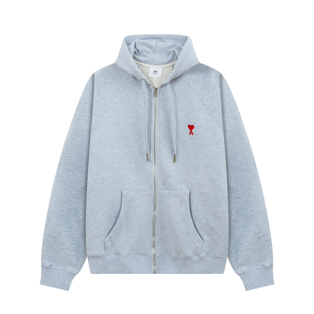 AMI PARIS cotton hoodie