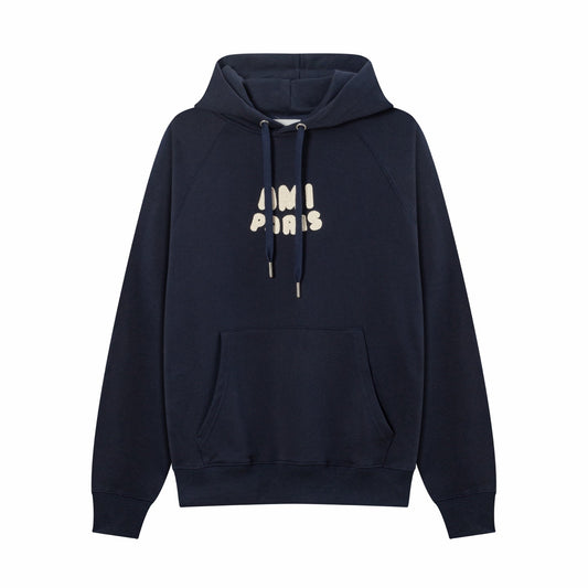 AMI PARIS cotton hoodie