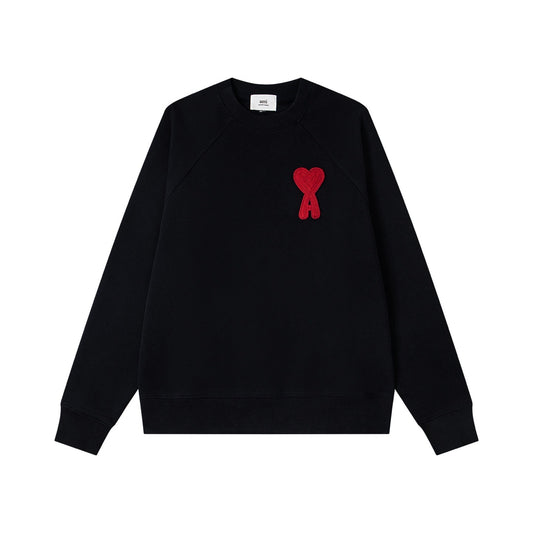 AMI PARIS cotton hoodie