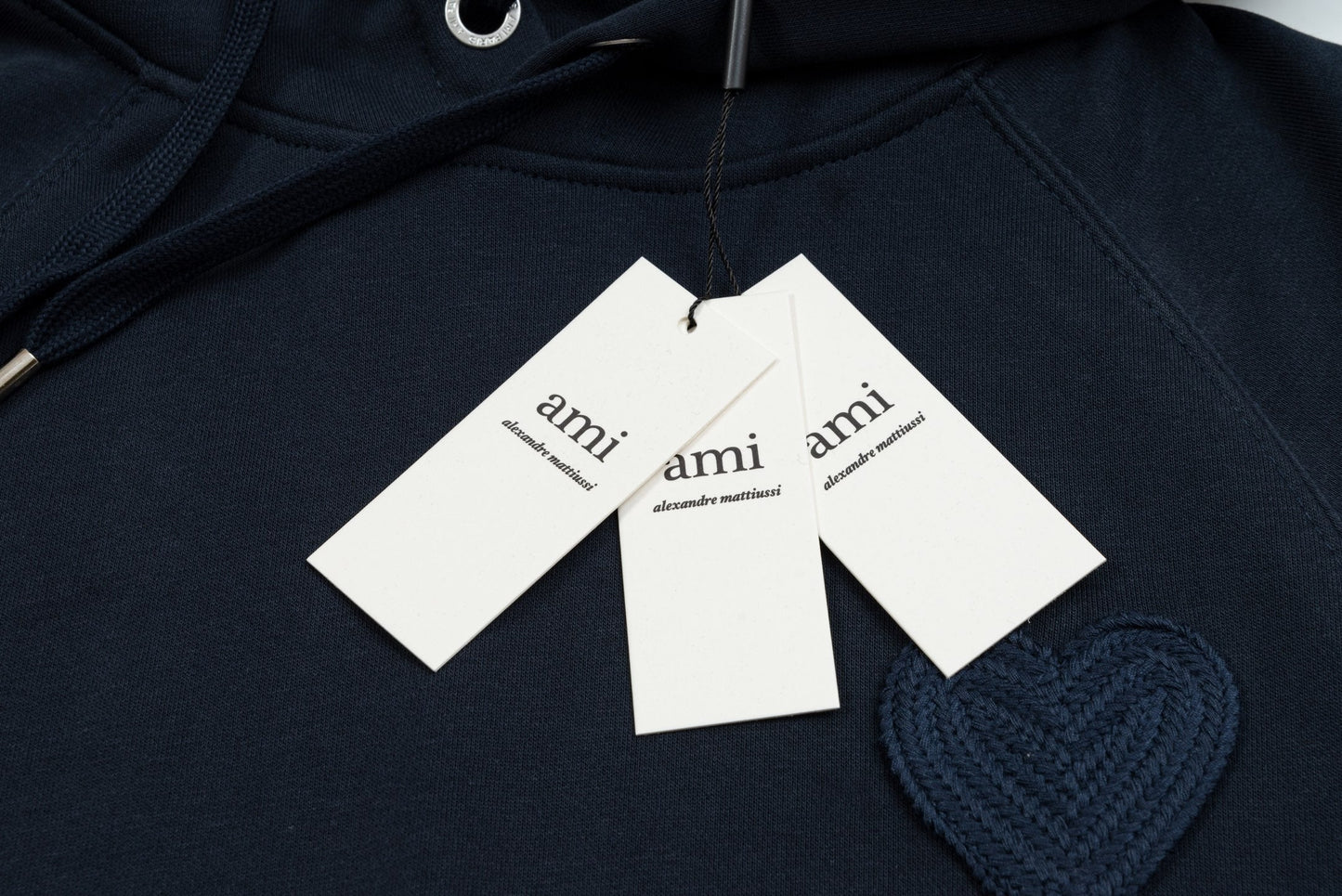 AMI PARIS cotton hoodie
